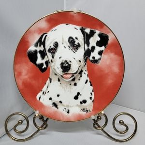 Dalmation collectible plate